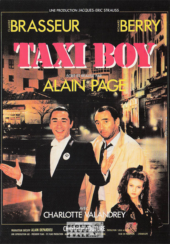 Taxi Boy French Movie Poster Postcard, Editions Nugeron #E304