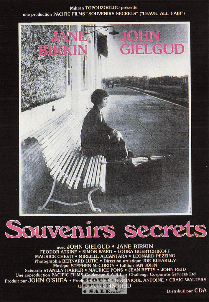 Souvenirs Secrets French Movie Poster Postcard, Editions Nugeron #E327