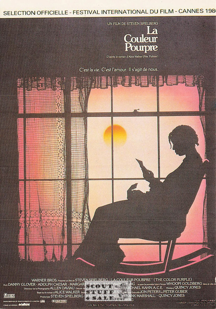 The Color Purple French Movie Poster Postcard, Editions Nugeron #E330