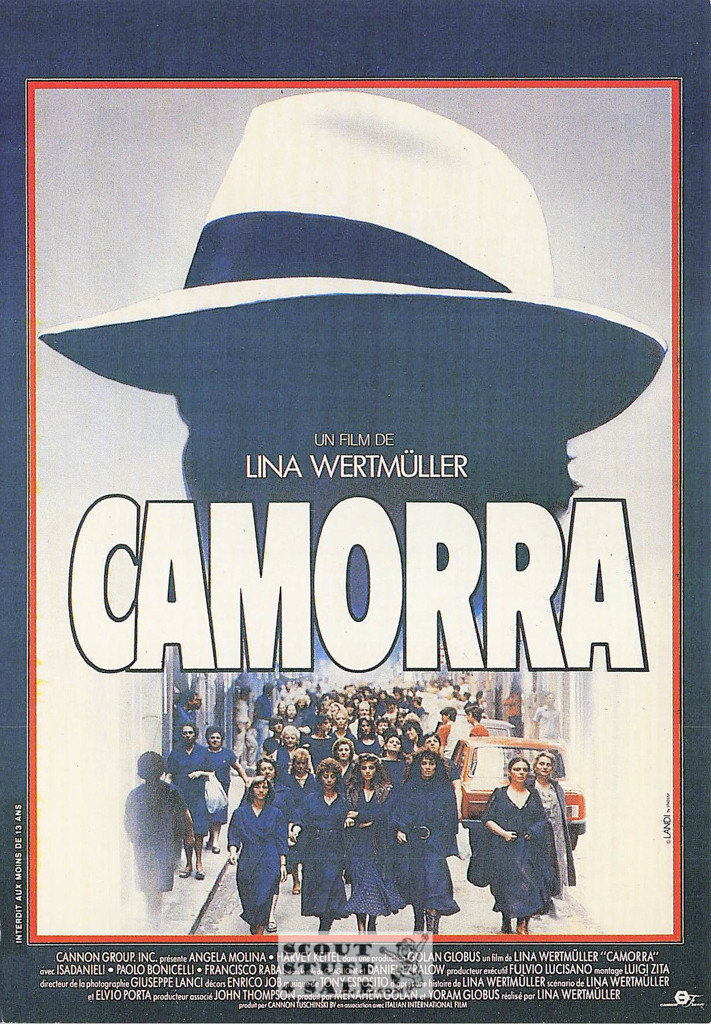 Camorra French Movie Poster Postcard, Editions Nugeron #E336
