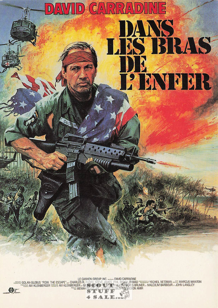 Behind Enemy Lines French Movie Poster Postcard, Editions Nugeron #E353