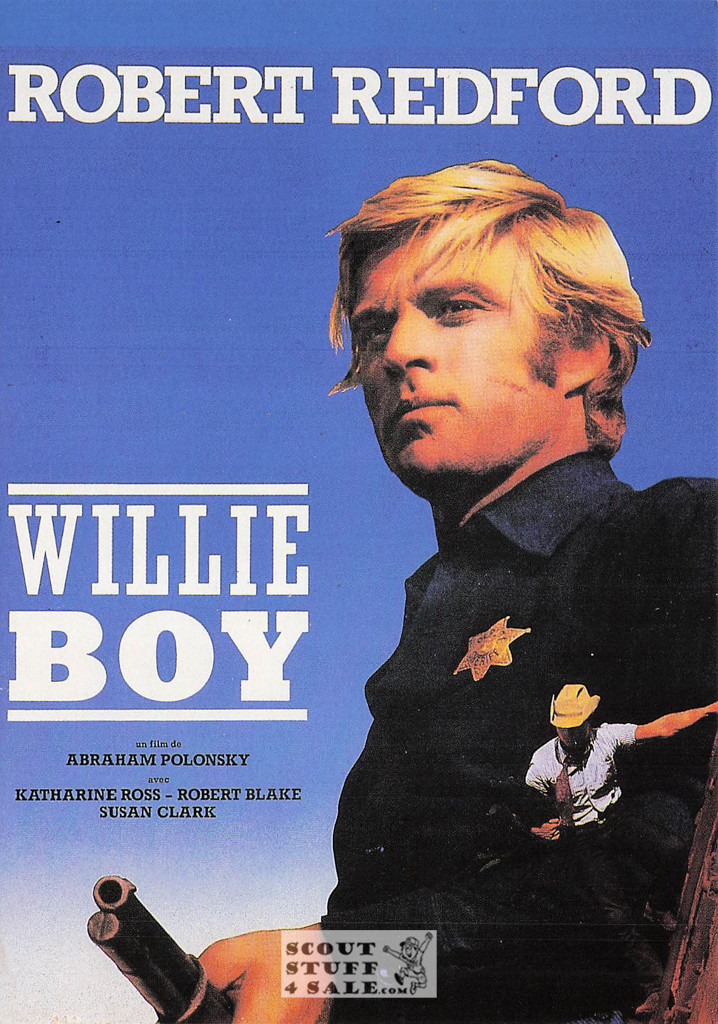 Tell Them Willie Boy is Here French Movie Poster Postcard, Nugeron #E367