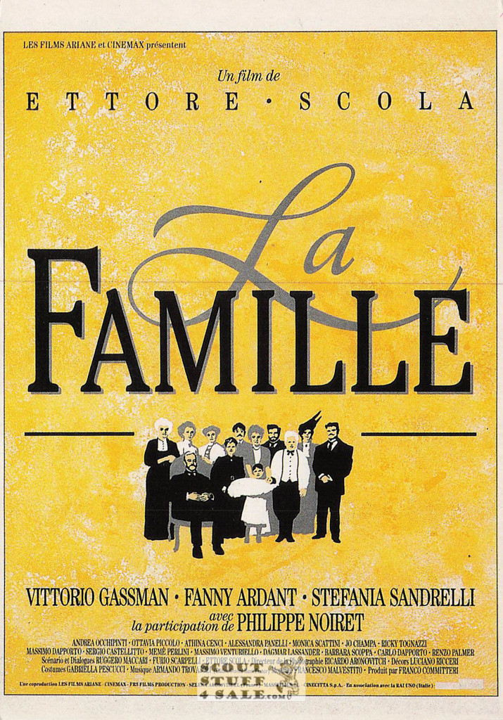 The Family French Movie Poster Postcard, Editions Nugeron #E440
