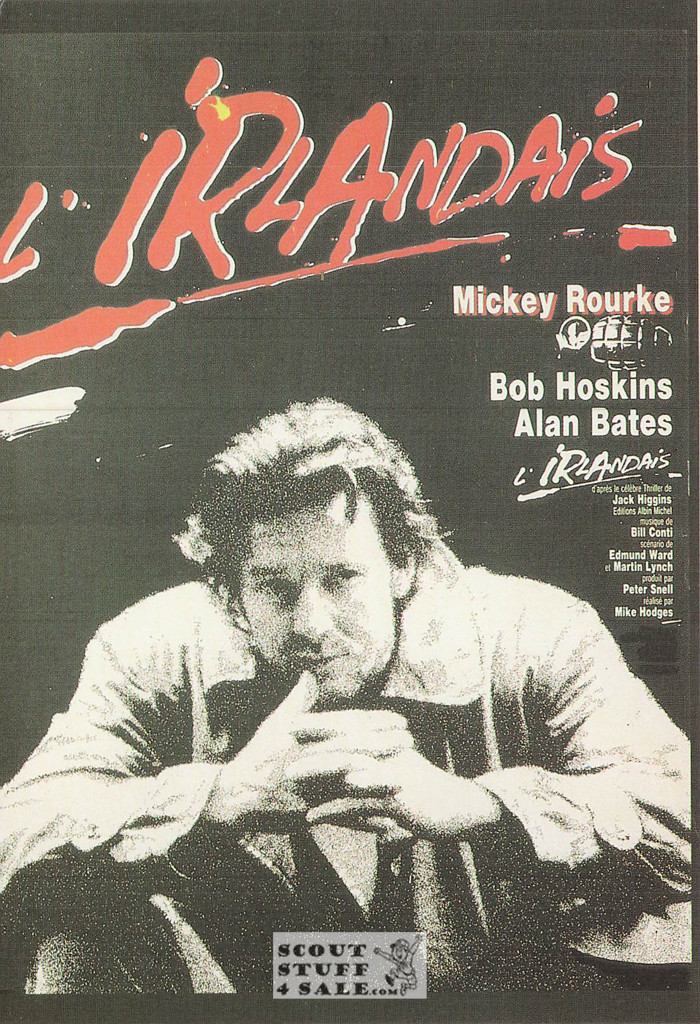 The Irishman French Movie Poster Postcard, Editions Nugeron #E450