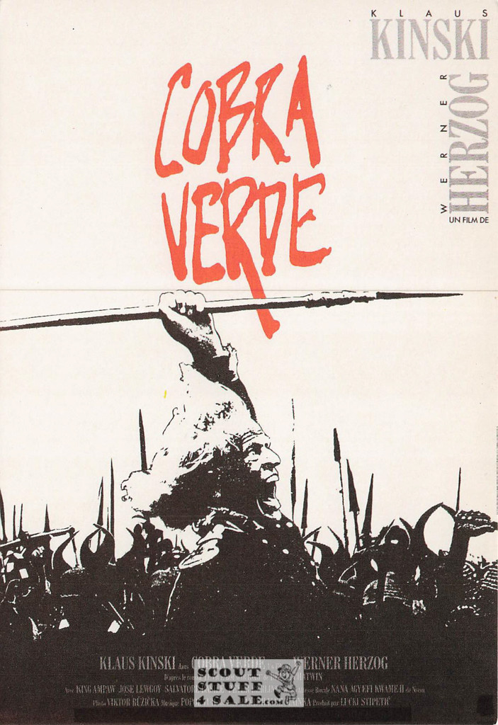 Cabra Verde French Movie Poster Postcard, Editions Nugeron #E459