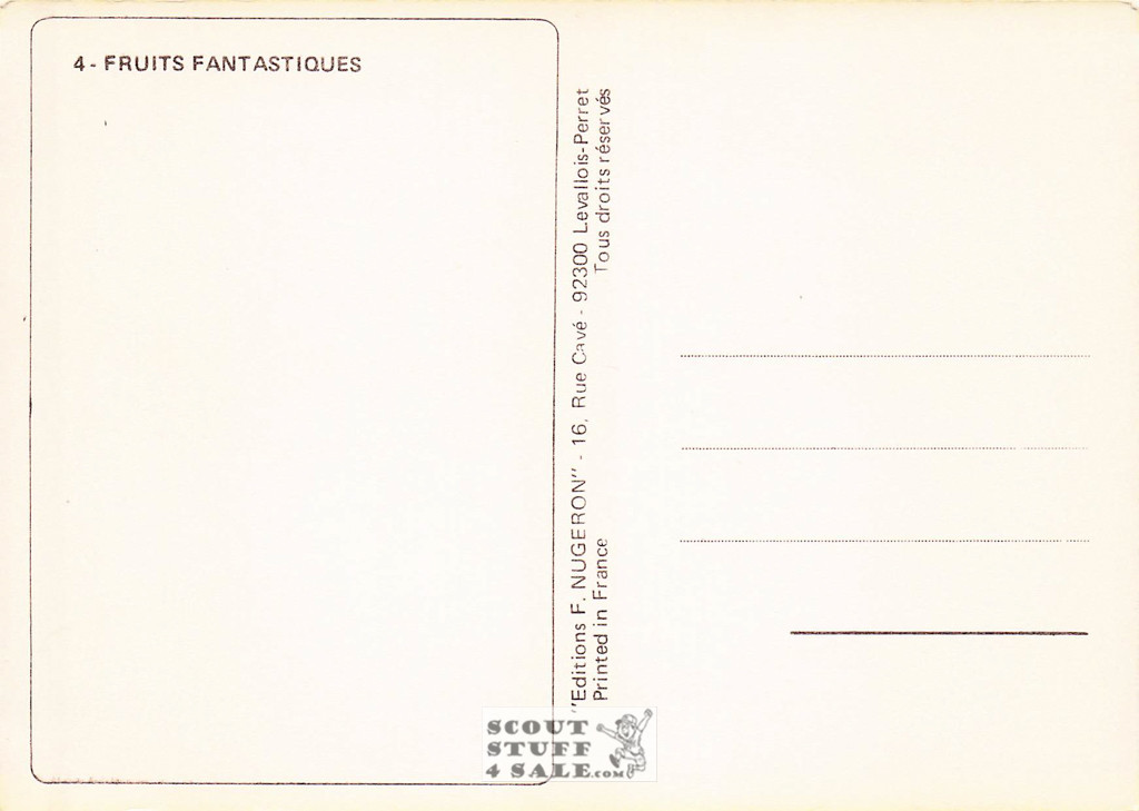 1910 Picture of Large Grapes Postcard, Edward Mitchell, Editions Nugeron #FRUITS4