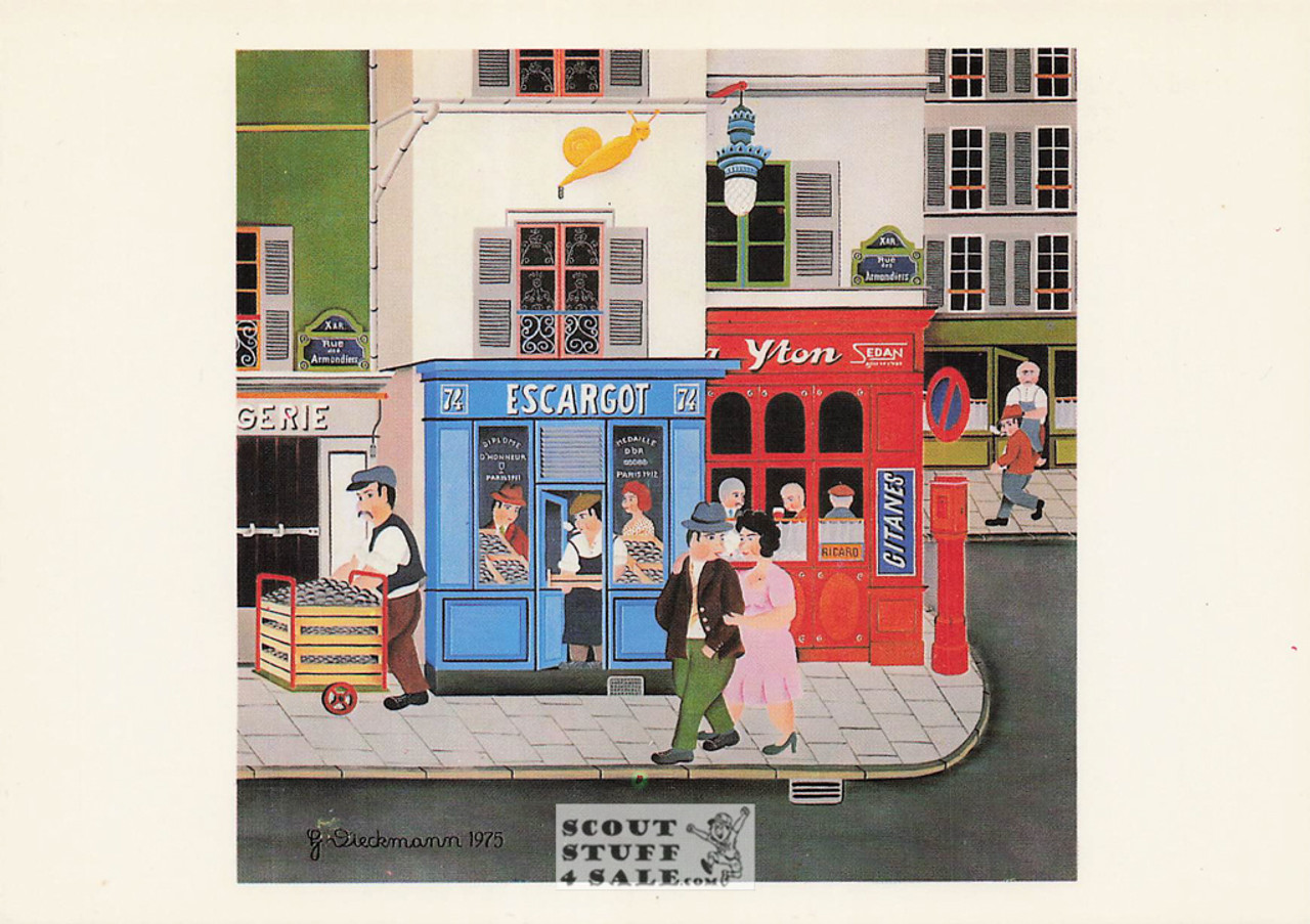 Illustration Art by Dieckmann, French Postcard, Editions Nugeron #H46