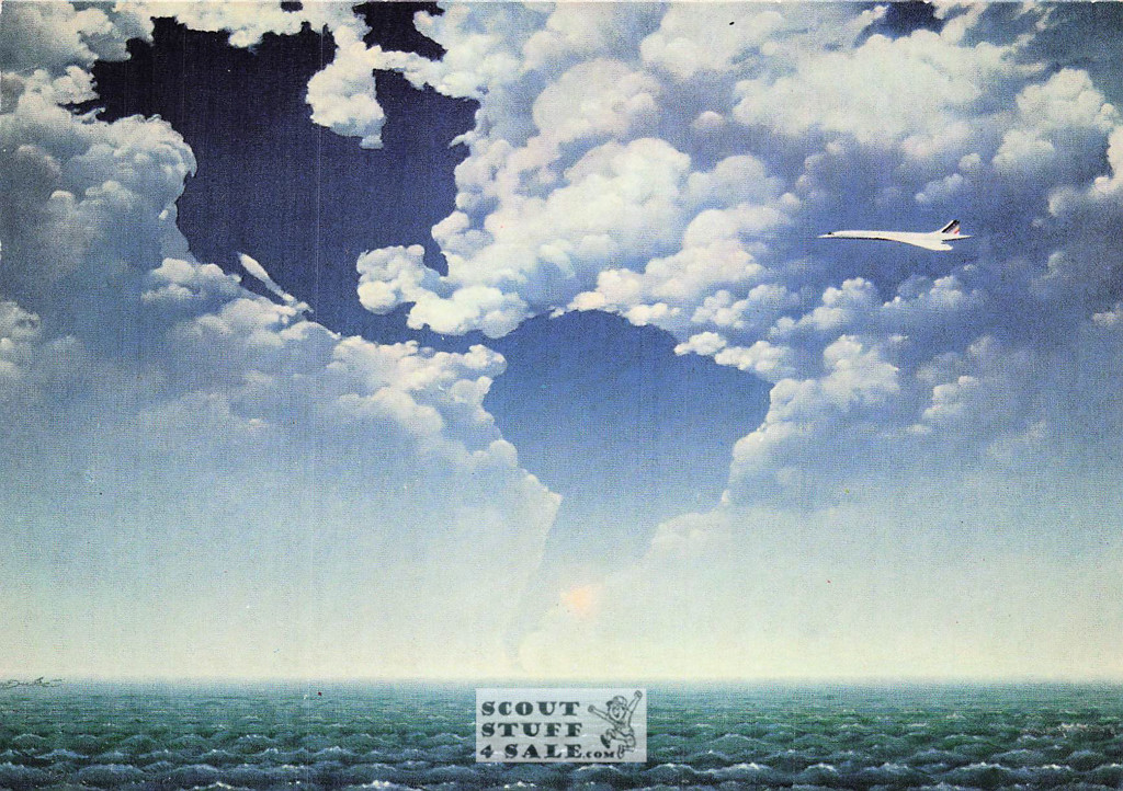 Illustration Art by Michel Dubre, French Postcard, Editions Nugeron #H148