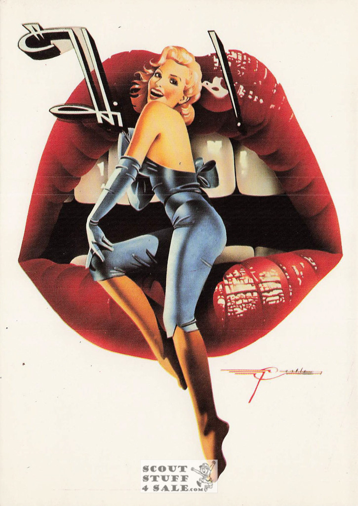 Illustration Art by Philip Castle, French Postcard, Editions Nugeron #H203