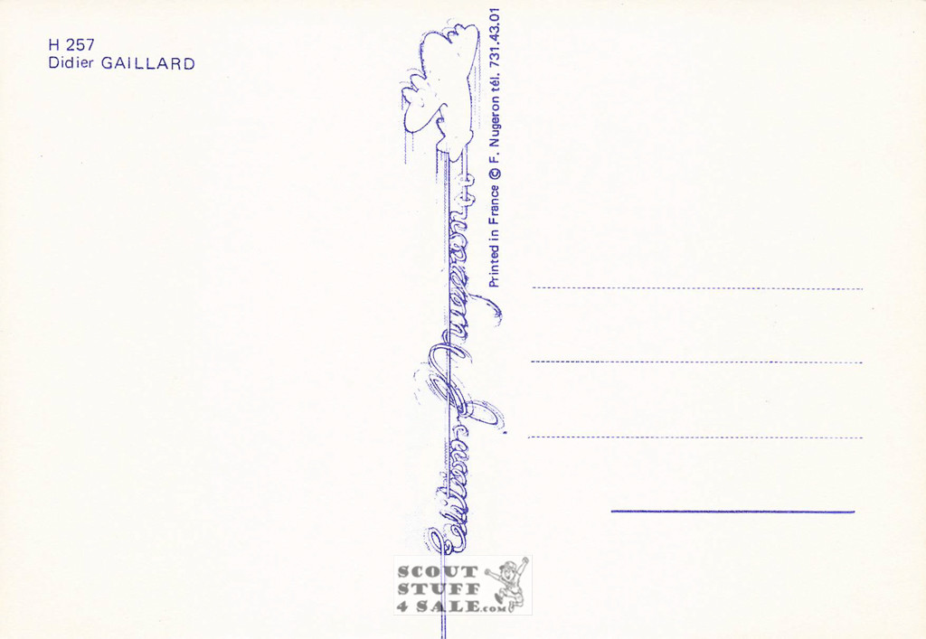 Illustration Art by Didier Gaillard, French Postcard, Editions Nugeron #H257