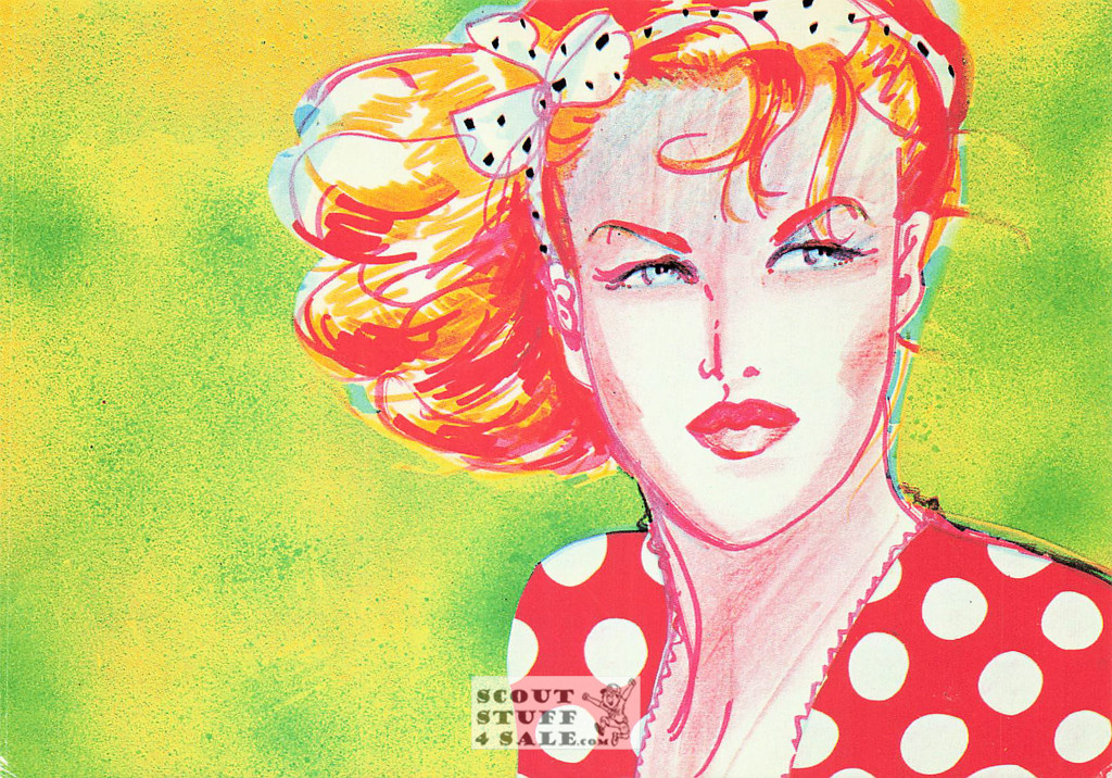 Illustration Art by Nicole Pibault, French Postcard, Editions Nugeron #H312