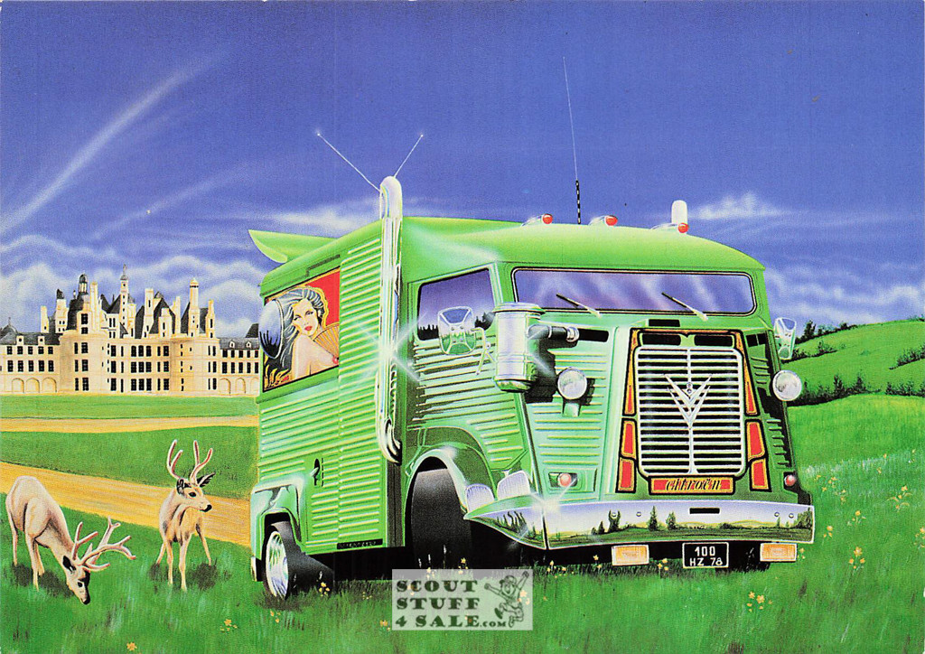 Illustration Art by Alain Bertrand, French Postcard, Editions Nugeron #H394