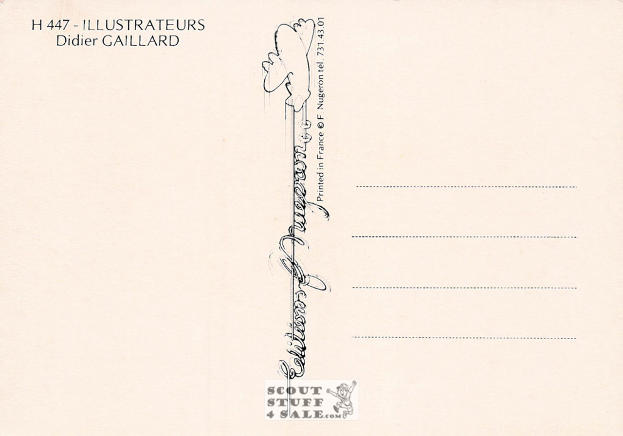 Illustration Art by Didier Gaillard, French Postcard, Editions Nugeron #H447