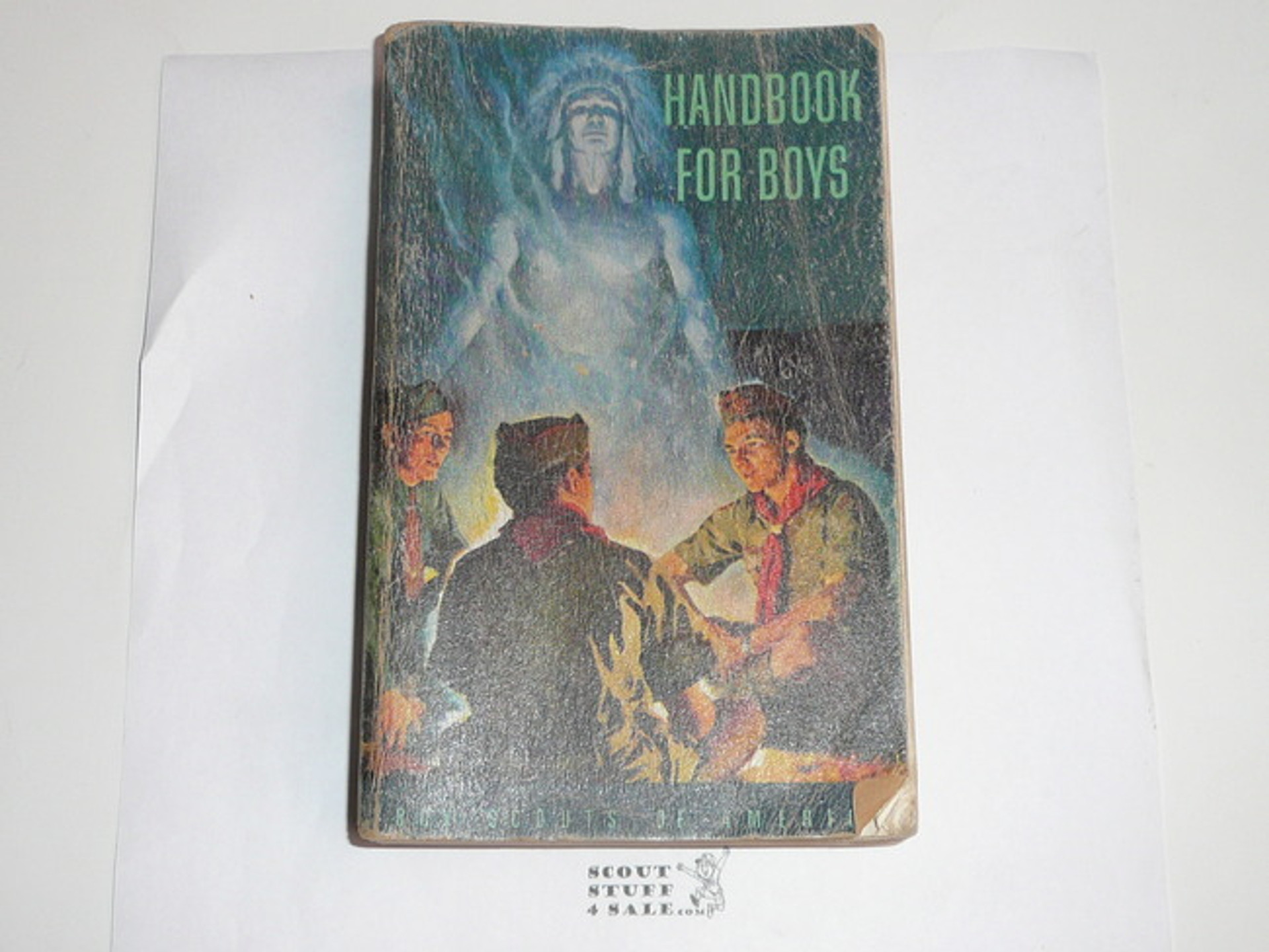 1954 Boy Scout Handbook Fifth Edition Seventh Printing Used condition