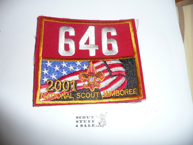 2001 National Jamboree Troop 646 Unit Number Western Los Angeles County Council Troop