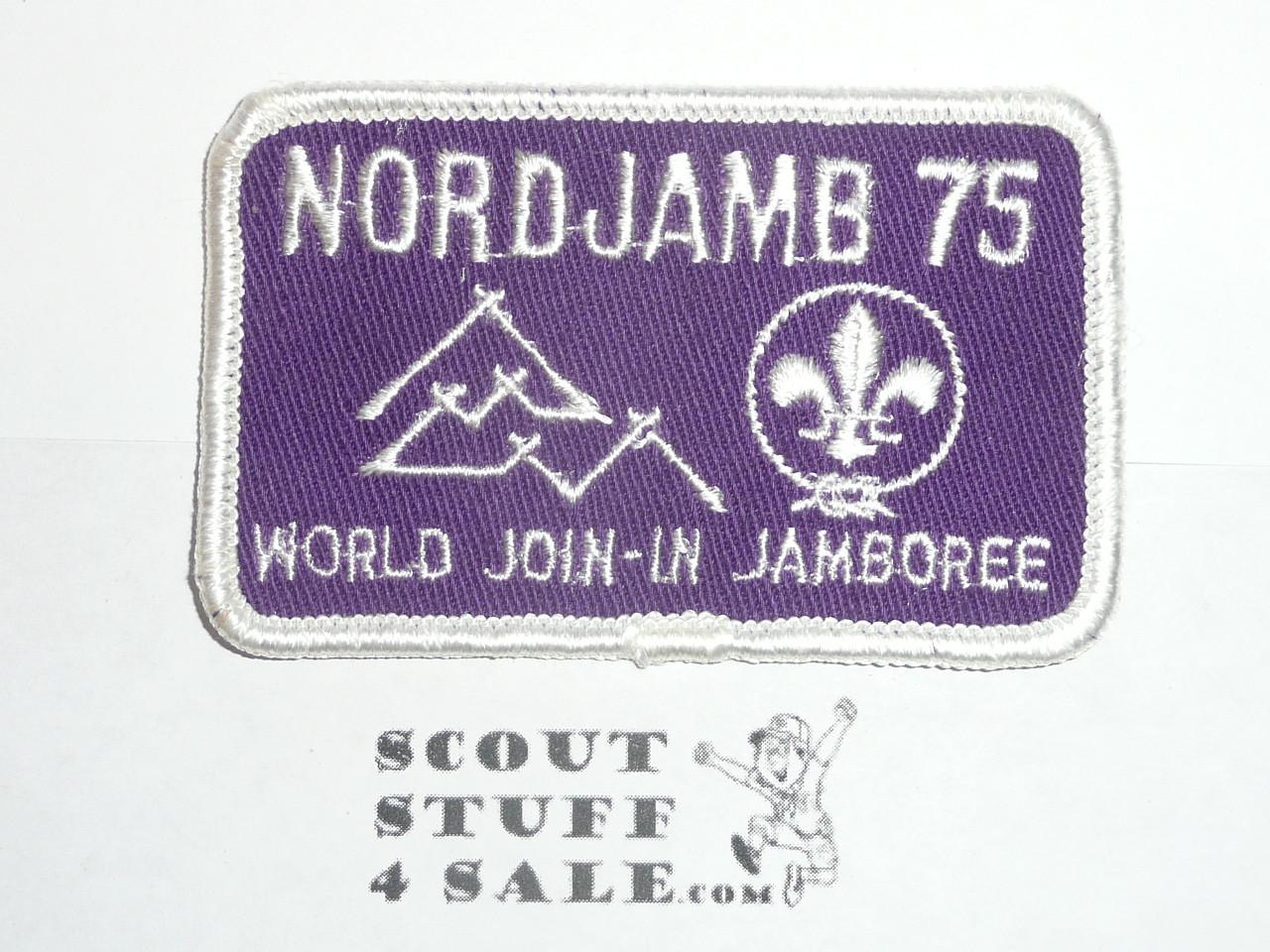 1975 Boy Scout World Jamboree Patch
