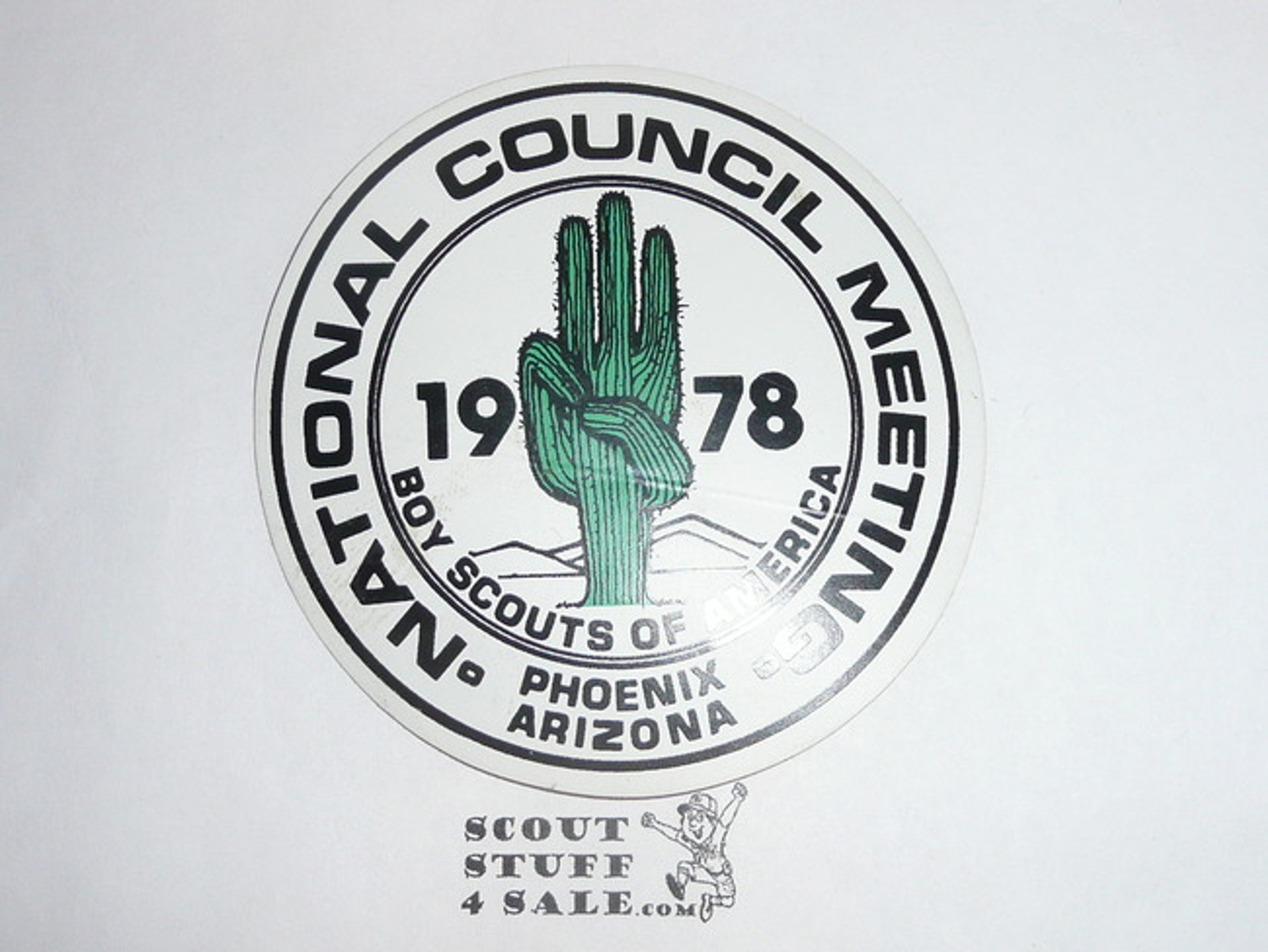 1978 Annual BSA National Meeting Sticker