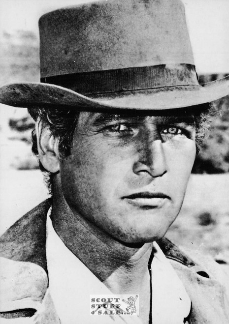 Paul Newman Vintage Black/White French Postcard, Editions Nugeron #NBR40