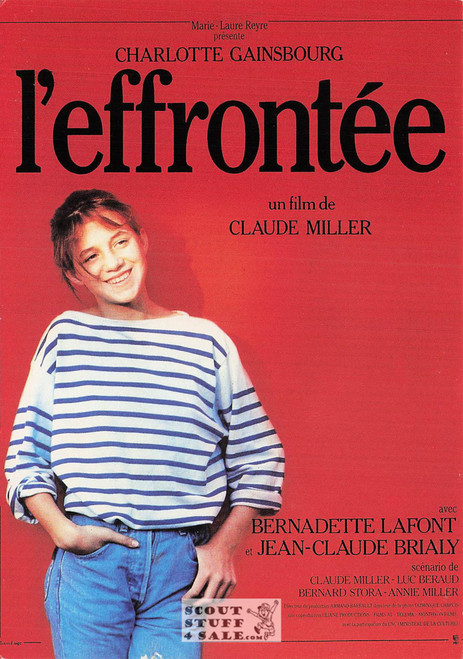 An Imprudent Giel French Movie Poster Postcard, Editions Nugeron #NE291