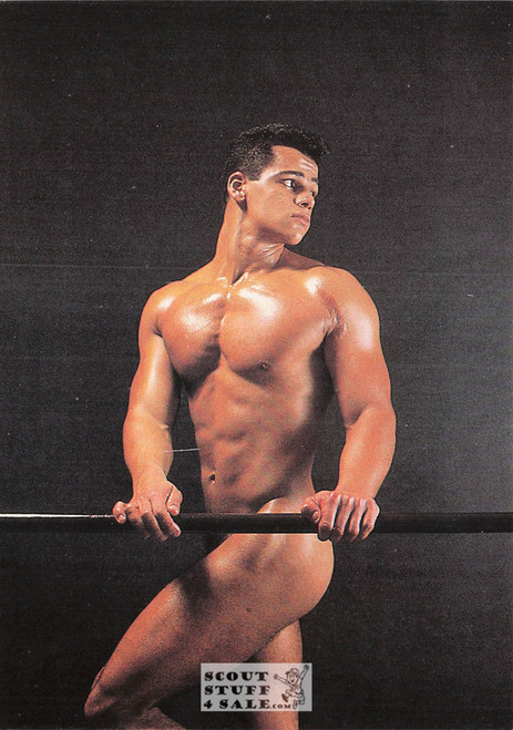 Michel Guillot Male Nude Photography French Postcard, Editions Nugeron #NUS2