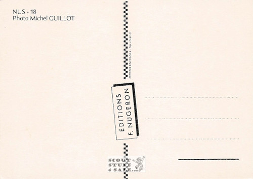 Michel Guillot Male Nude Photography French Postcard, Editions Nugeron #NUS18