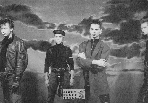 Depeche Mode French Postcard, Editions Nugeron #P38