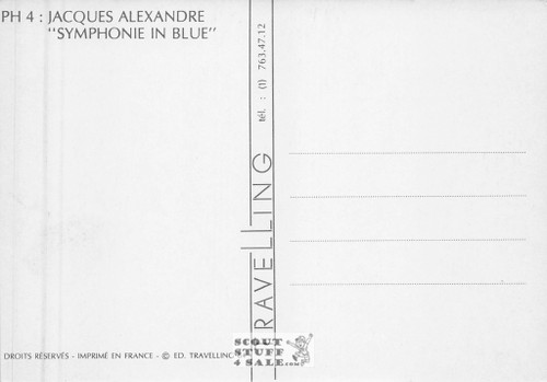 Jacques Alexandre Photography French Postcard, Editions Nugeron #PH4