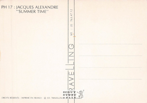 Jacques Alexandre Photography French Postcard, Editions Nugeron #PH17