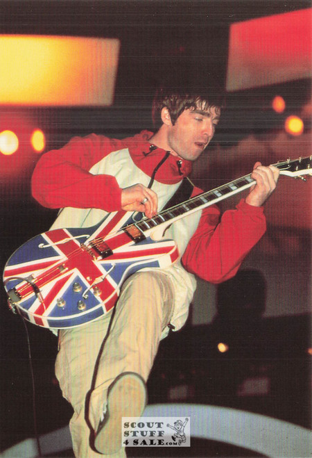 Noel Gallagher British Postcard, Editions Nugeron #PRT7