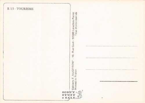 1900's French Travel Promotion Poster on Postcard, Royan, Editions Nugeron #R13