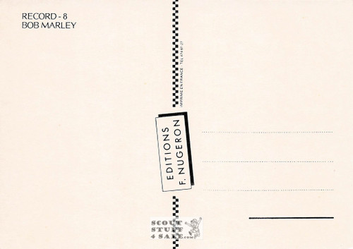 Bob Marley Survival Album French Postcard, Editions Nugeron #RECORD8