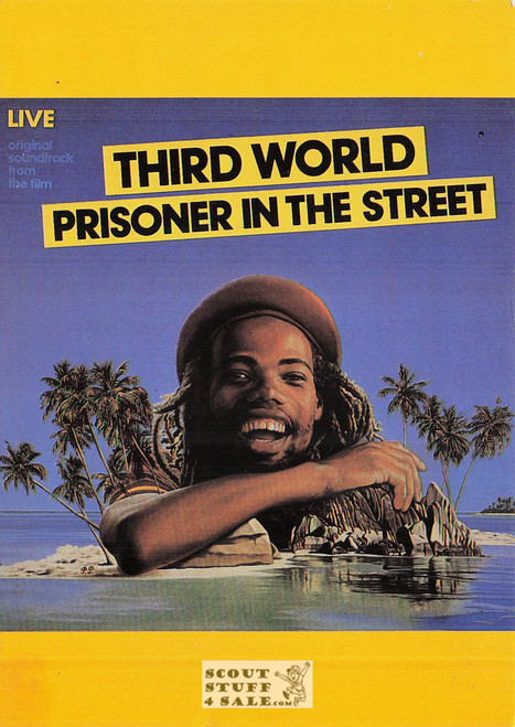 Third World Prisoner in the Streets Album French Postcard, Ed. Nugeron #RECORD11
