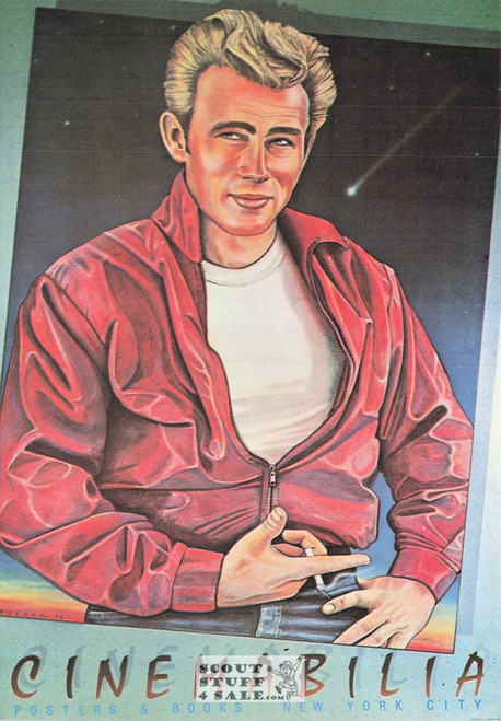 James Dean French Postcard, Editions Nugeron #STAR16