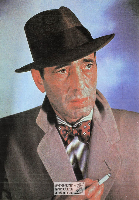 Humphrey Bogart French Postcard, Editions Nugeron #STAR52