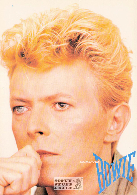 David Bowie French Postcard, Editions Nugeron #STAR79