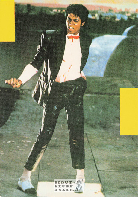 Michael Jackson French Postcard, Editions Nugeron #STAR91