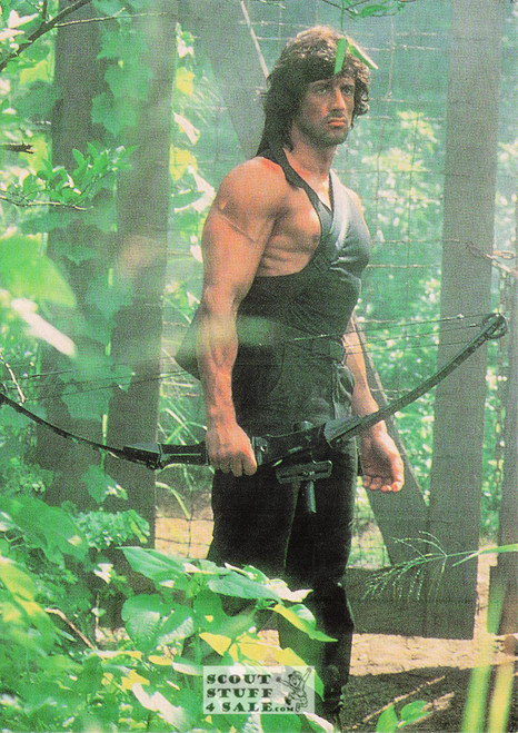 Sylvester Stallone French Postcard, Editions Nugeron #STAR107