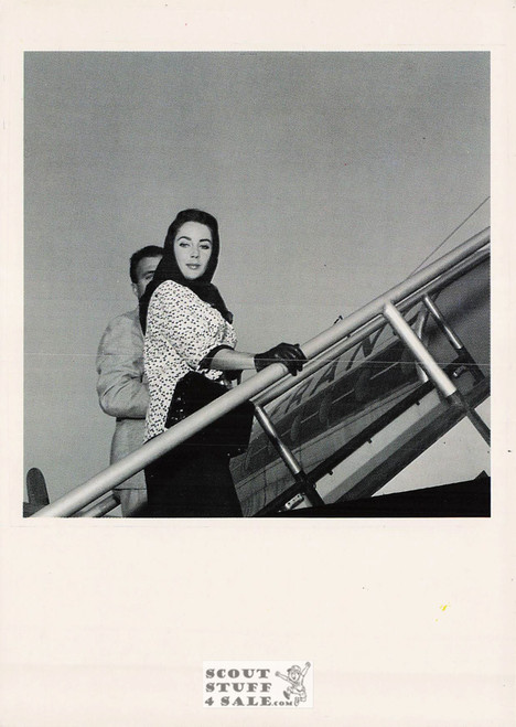 Elizabeth Taylor French Postcard, Editions Nugeron #STAR140