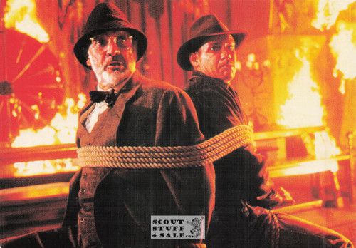 Indiana Jones and the Last Crusade French Postcard, Editions Nugeron #STAR198