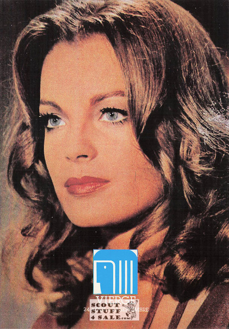 Zodiac Series on Postcards in French, Virgo-Romy Schneider, Editions Nugeron #ZODIAC20