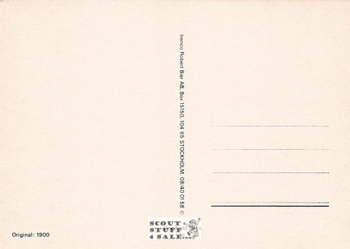 Vintage Reproduction of a 1900 Postcard, Good Old Days Postcard Co. Sweden, #GO51