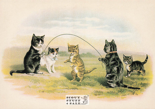 Vintage Reproduction of a 1885 Postcard, Good Old Days Postcard Co. Sweden, #GO54