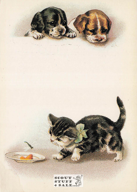 Vintage Reproduction of a 1900 Postcard, Good Old Days Postcard Co. Sweden, #GO56