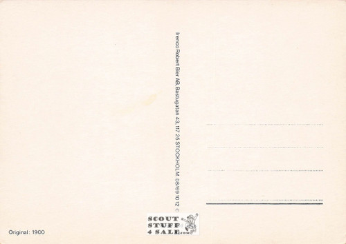 Vintage Reproduction of a 1900 Postcard, Good Old Days Postcard Co. Sweden, #GO83