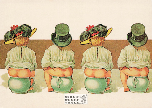 Vintage Reproduction of a 1900 Postcard, Good Old Days Postcard Co. Sweden, #GO127