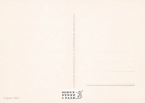 Vintage Reproduction of a 1900 Postcard, Good Old Days Postcard Co. Sweden, #GO127