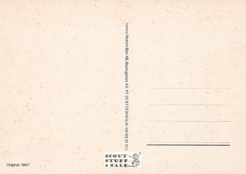 Vintage Reproduction of a 1907 Postcard, Good Old Days Postcard Co. Sweden, #GO131