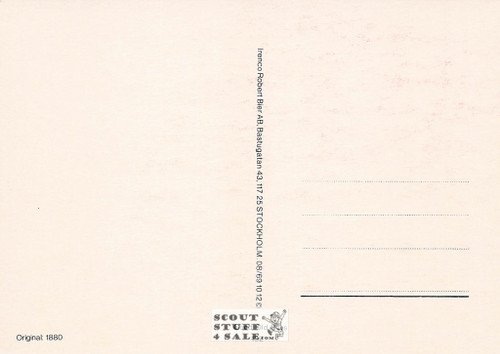 Vintage Reproduction of a 1880 Postcard, Good Old Days Postcard Co. Sweden, #GO132