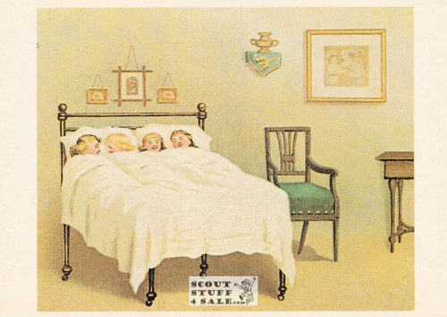 Vintage Reproduction of a 1880 Postcard, Good Old Days Postcard Co. Sweden, #GO133