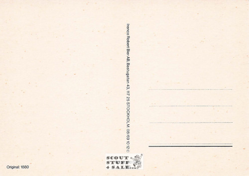 Vintage Reproduction of a 1880 Postcard, Good Old Days Postcard Co. Sweden, #GO133